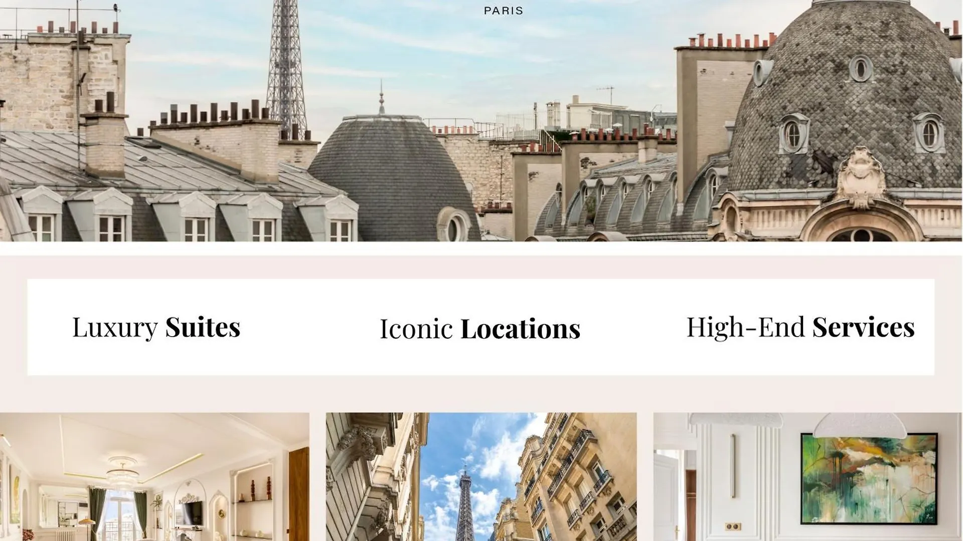 Merveil - Luxury Suite - Champs Elysees - Mermoz Paryż Apartament